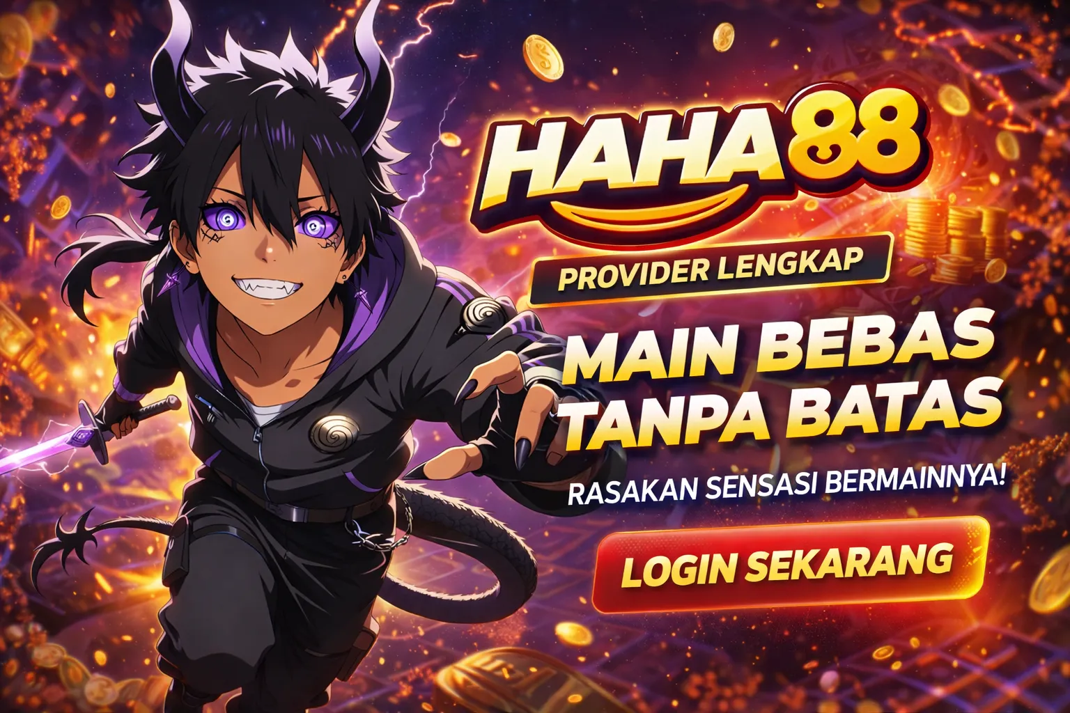 HAHA88 • Main Gaming Digital Biar Mood Naik!